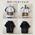 【LUXE/R】半袖切替柄プルパーカーTシャツ（セットアップ可能商品）