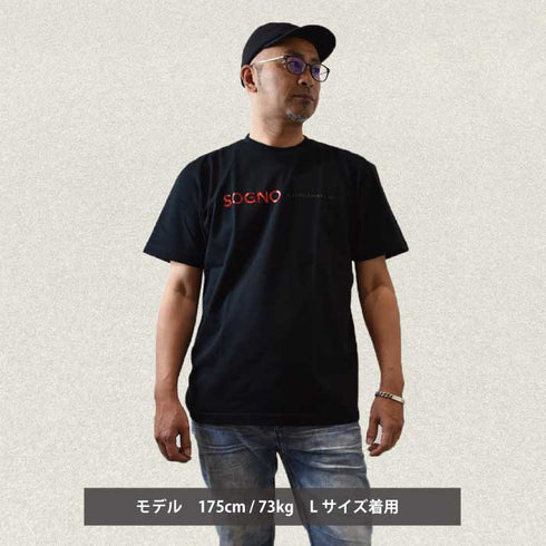 【JUKEBOX】SOGNOロゴ半袖Tシャツ