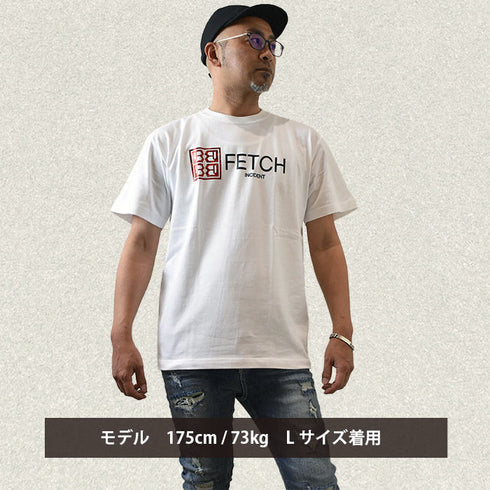 【JUKEBOX】特殊箔FETCHロゴ半袖Tシャツ