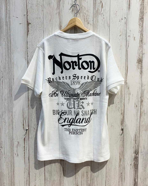 Norton ワッフルTシャツ XL 2022モデル - バイクウェア・装備