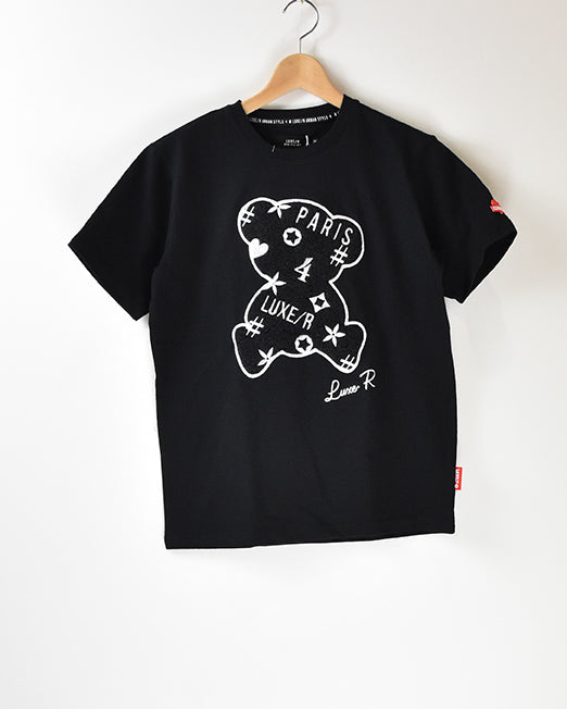 【LUXE/R】アップリケ刺繍半袖Ｔシャツ